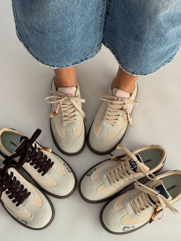 کتونی ونس مینیمال زنانه سفید کرم مشکی | کفش اسپرت Vans Minimal