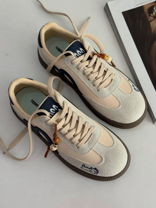 کتونی ونس مینیمال زنانه سفید کرم مشکی | کفش اسپرت Vans Minimal