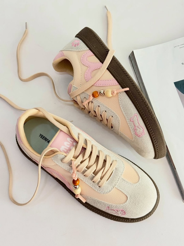 کتونی ونس مینیمال زنانه سفید کرم مشکی | کفش اسپرت Vans Minimal