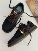 کتونی ونس مینیمال زنانه سفید کرم مشکی | کفش اسپرت Vans Minimal