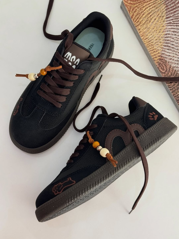 کتونی ونس مینیمال زنانه سفید کرم مشکی | کفش اسپرت Vans Minimal