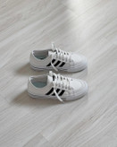 کتونی آدیداس مشکی سفید مدل ونس استایل | کفش اسپرت Adidas زنانه