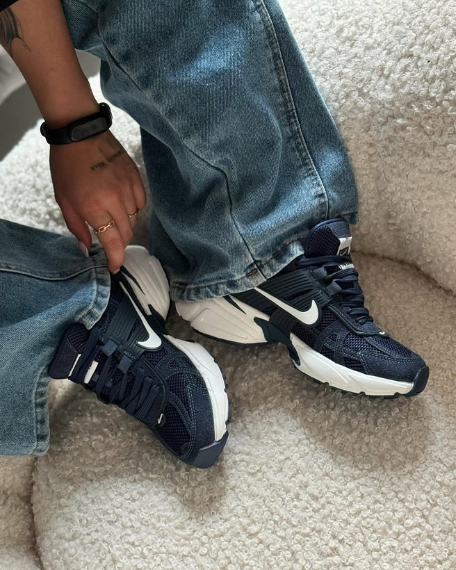 کتونی نایک V2Kسورمه ای زنانه | کفش اسپرت Nike V2K dark-blue