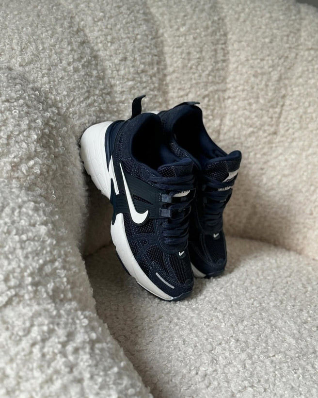 کتونی نایک V2Kسورمه ای زنانه | کفش اسپرت Nike V2K dark-blue