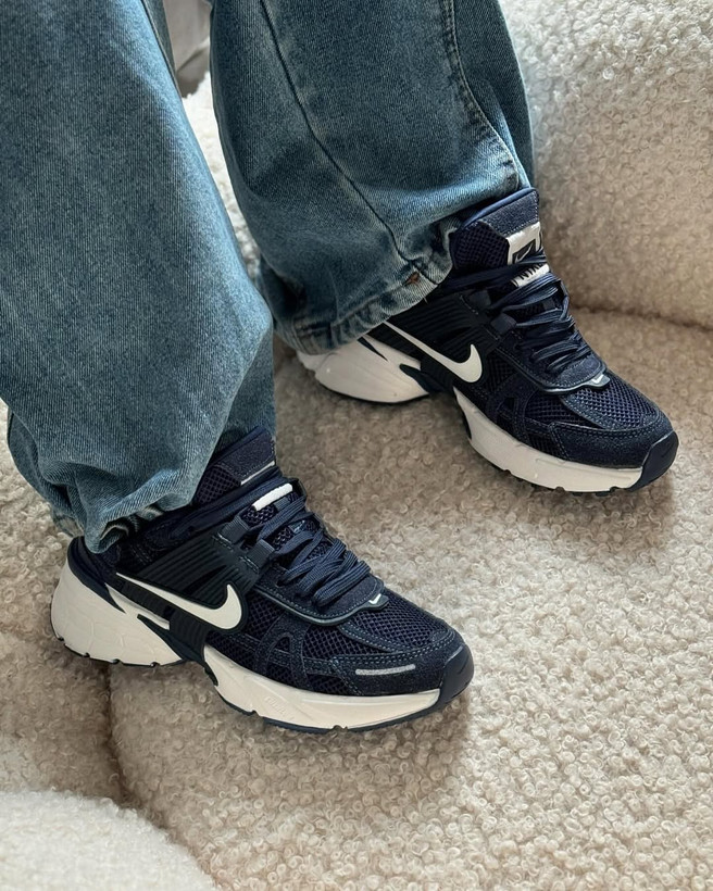 کتونی نایک V2Kسورمه ای زنانه | کفش اسپرت Nike V2K dark-blue