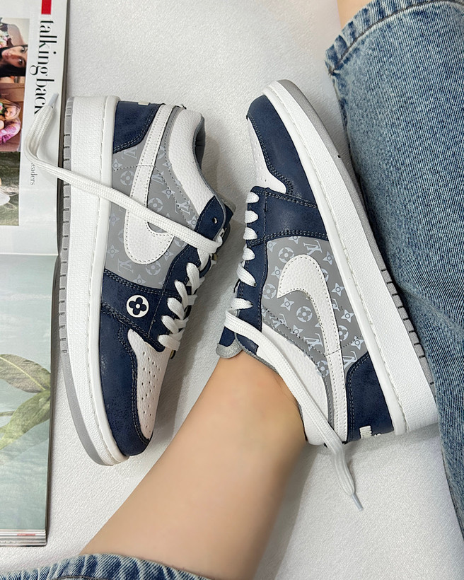 کتونی جردن وان ساق LV دخترانه | Nike Air Jordan 1 Low LV