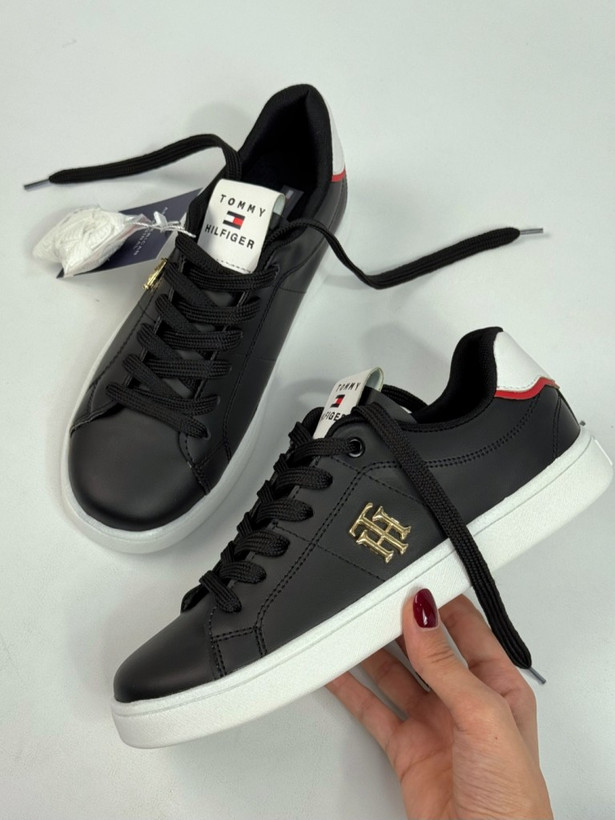 کتونی تامی هیلفگر مشکی | کفش اسپرت Tommy Hilfiger Black شیک و راحت