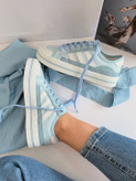 کتونی آدیداس ونس استایل سه خط مشکی سفید | کفش اسپرت Adidas شیک و راحت